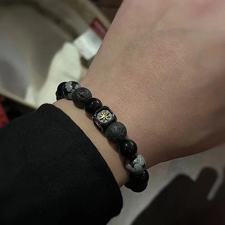 Asia Star Volcanic Stone Hand Accessory Unisex-2
