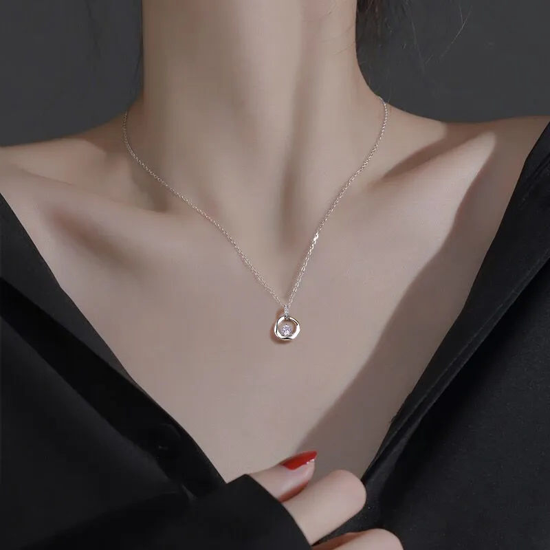 Asia Star Sterling Silver Necklaces Women's-1