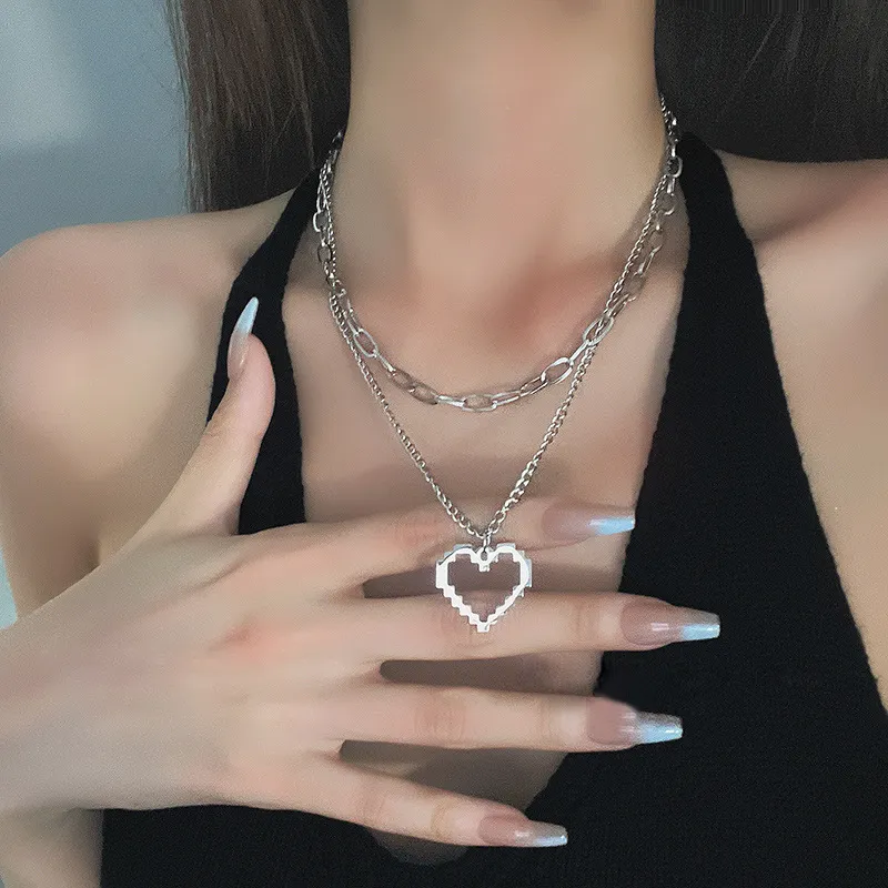 Asia Star Titanium Steel Necklaces Women's-1