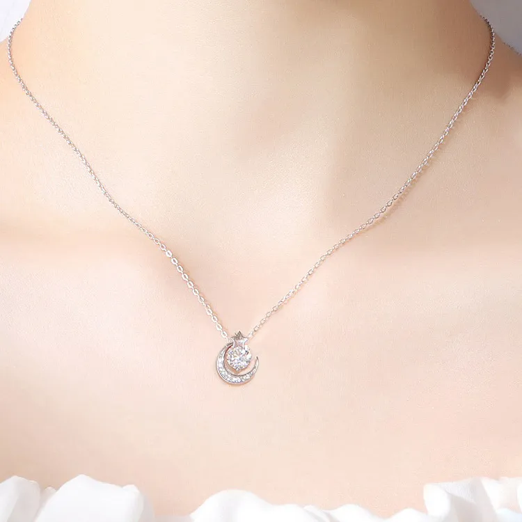 Asia Star Alloy Necklaces Women's-1