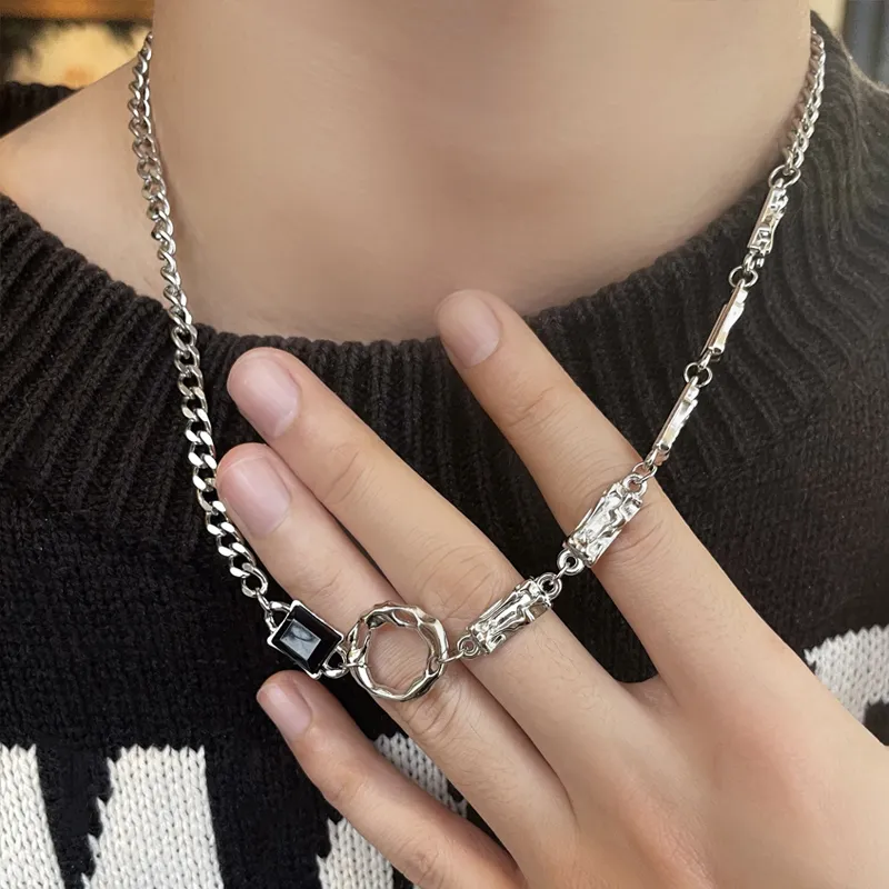 Asia Star Alloy Necklaces Unisex-3