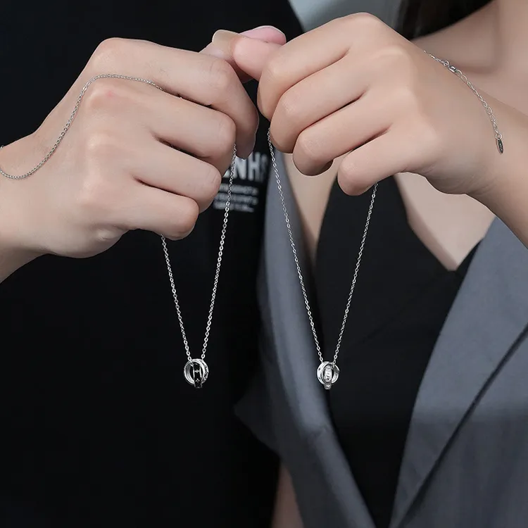 Asia Star S925 Silver Necklaces Unisex-2