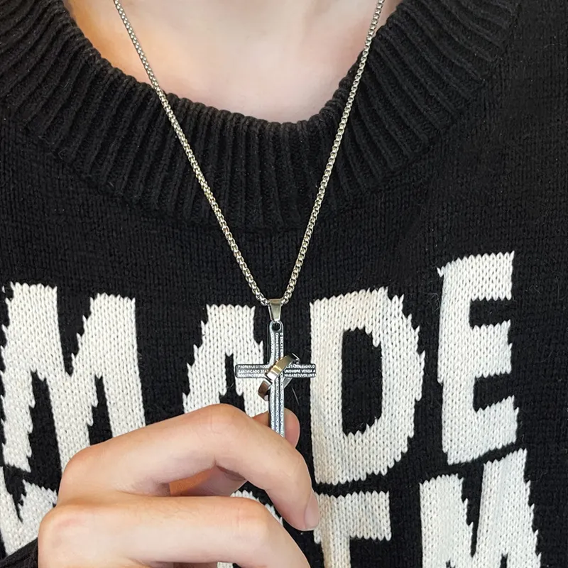 Asia Star Alloy Necklaces Men's-3