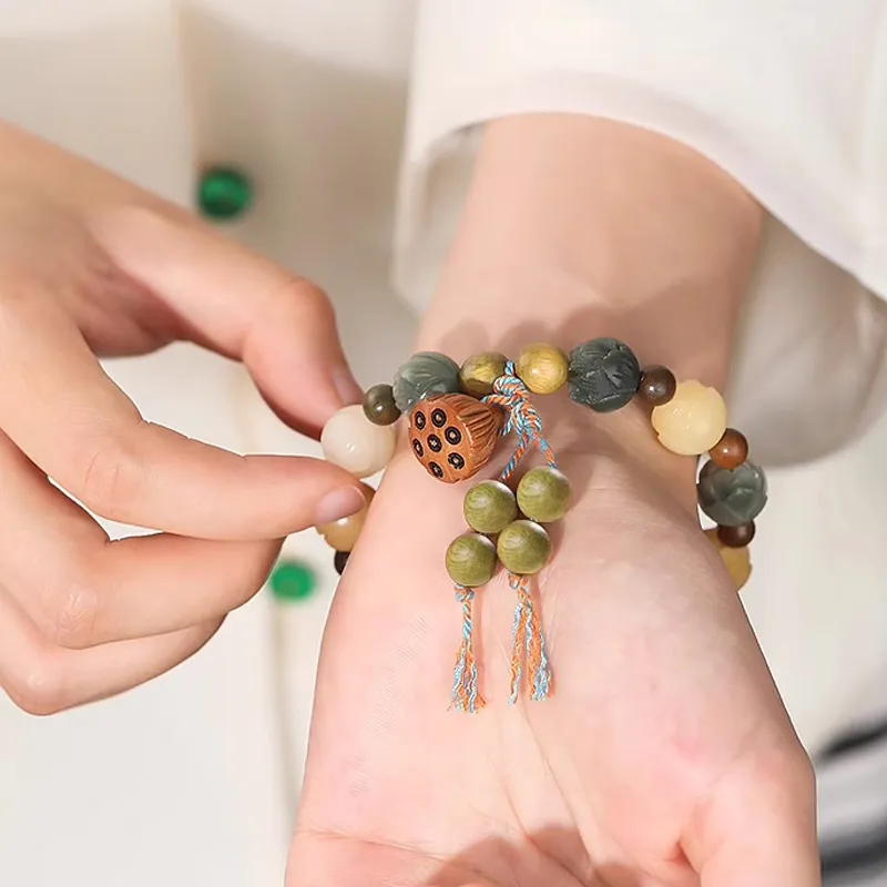 Asia Star Agate Jade Bracelets Women's-2