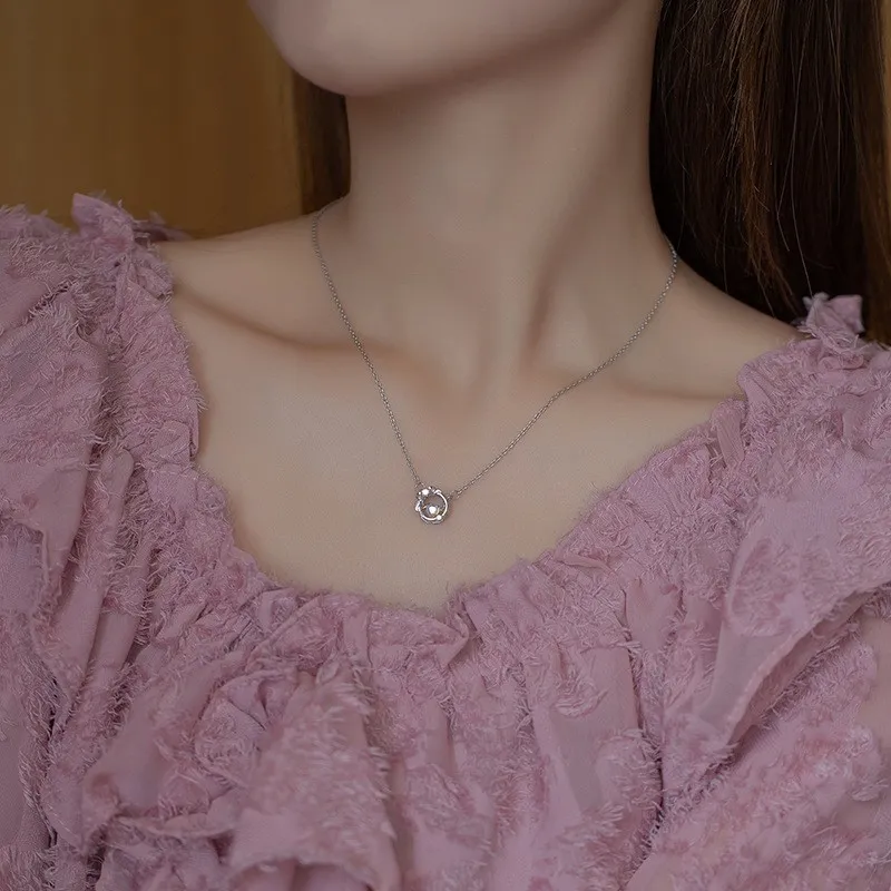 Asia Star Alloy/S925 Necklaces Women's-2
