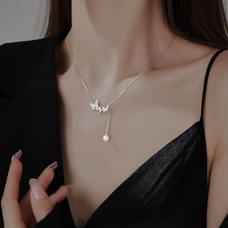 Asia Star S925 Silver Necklaces Women's-1