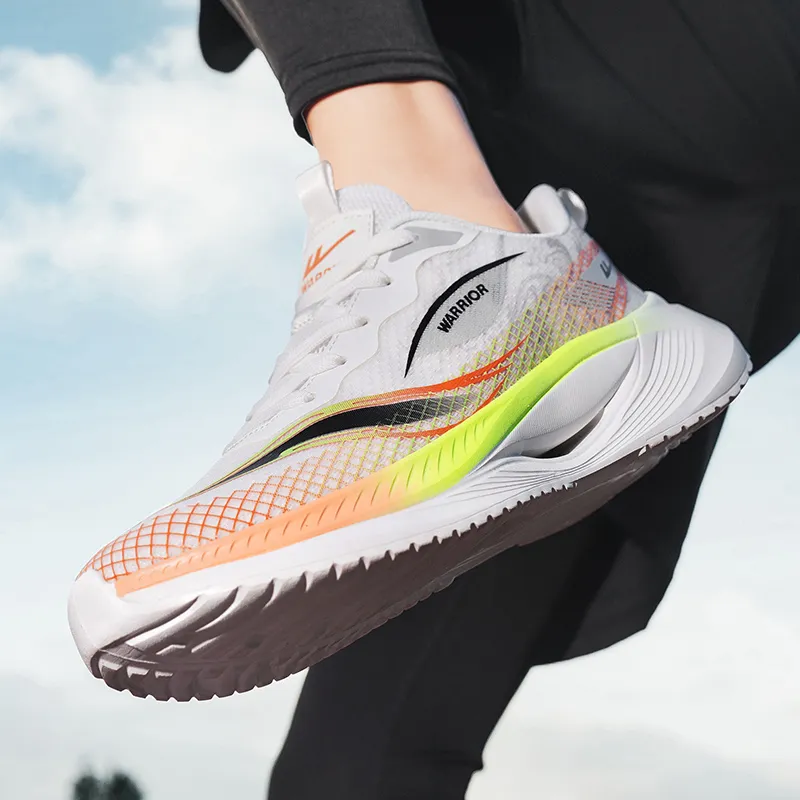 Warrior Abrasion Resistant Breathable Low Top Running Shoes Men's-6