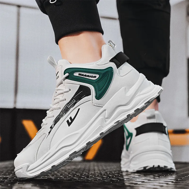 Warrior Cushioning Coverage Height Increasing Support Wear Resistant Chunky Sneakers Men's-7