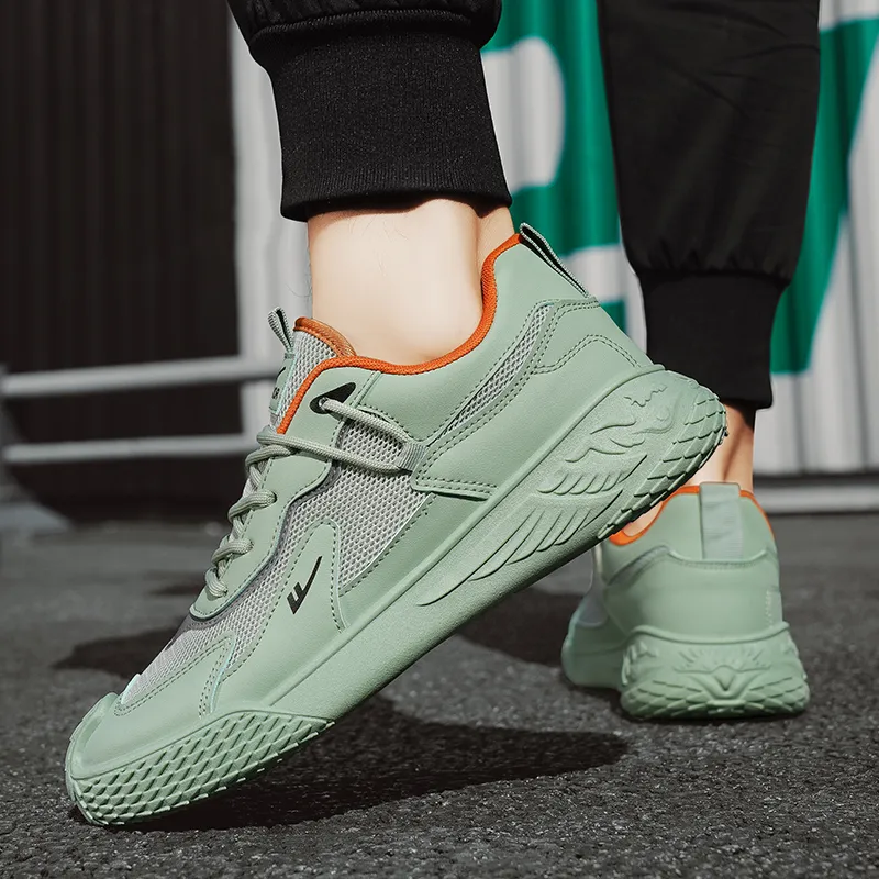WARRIOR Casual Shoes Men Low Top Beige Khaki Dark Blue/White Dark Blue Dark Gray/Green/Black Khaki Orange-23