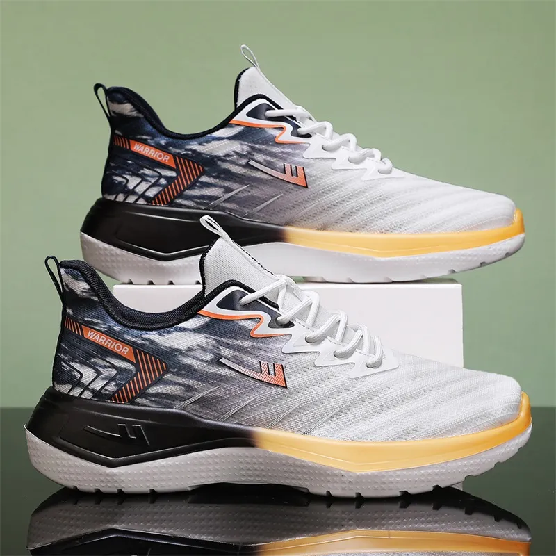 Warrior Cushioning Lightweight Low-Top Running Shoes Men's-12