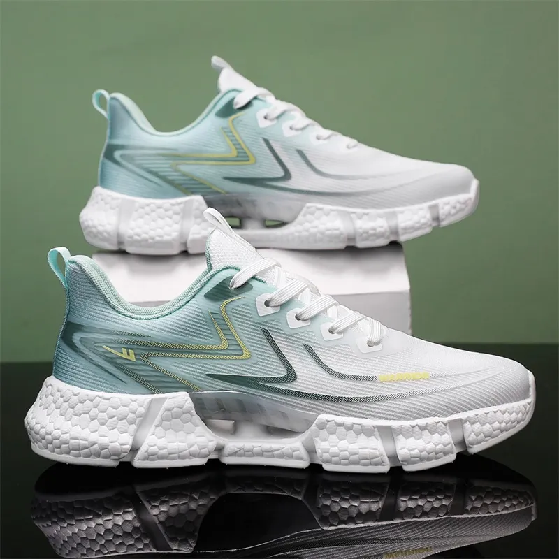 Warrior Cushioning Support Lightweight Low-Top Casual Running Shoes Men's-6