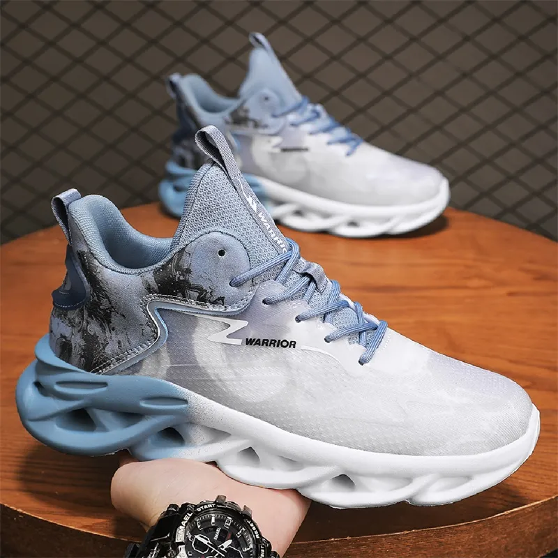 Warrior Cushioning, Wear Resistant High Top Basketball Shoes Men's-5