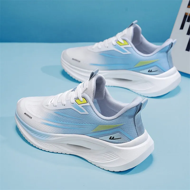 Warrior Cushioning Lightweight Abrasion Resistant Low Top Casual Running Shoes Men's-5