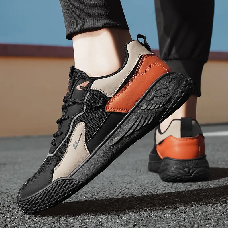 WARRIOR Casual Shoes Men Low Top Beige Khaki Dark Blue/White Dark Blue Dark Gray/Green/Black Khaki Orange-30