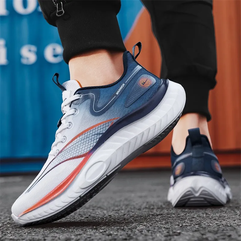 Warrior Cushioning Lightweight Abrasion Resistant Low Top Casual Running Shoes Men's-13