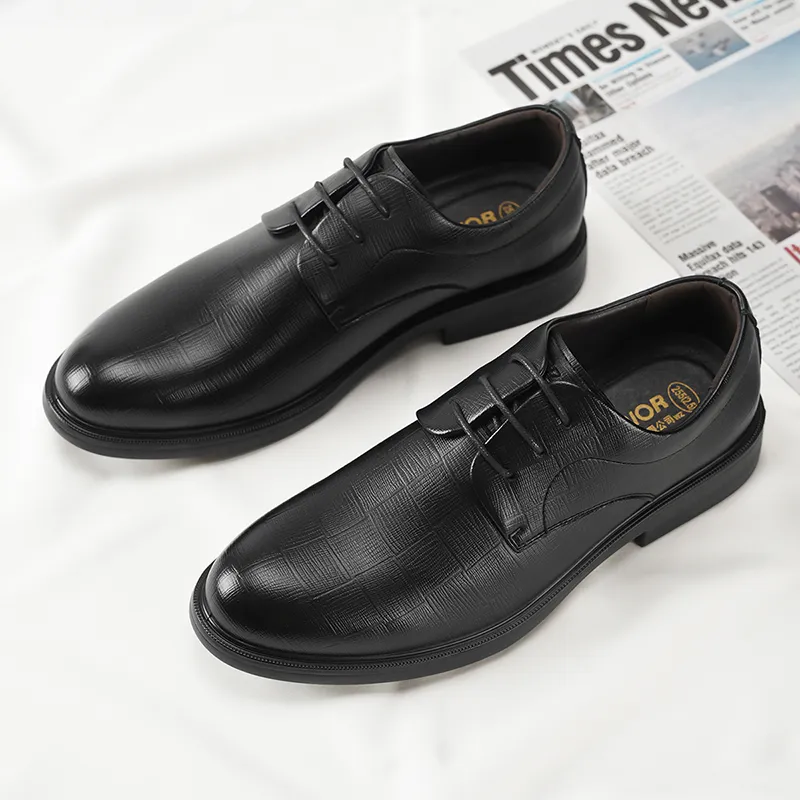 Warrior Dress Shoes Men's Black-1