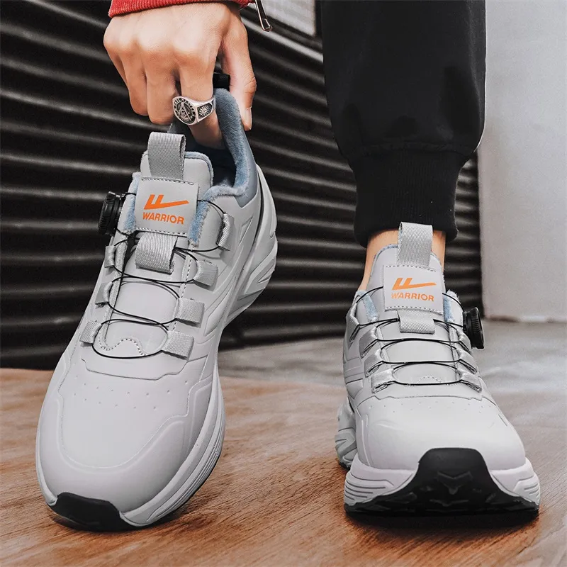 Warrior Anti Slip Wear Resistant Low Top Running Shoes Men's-4