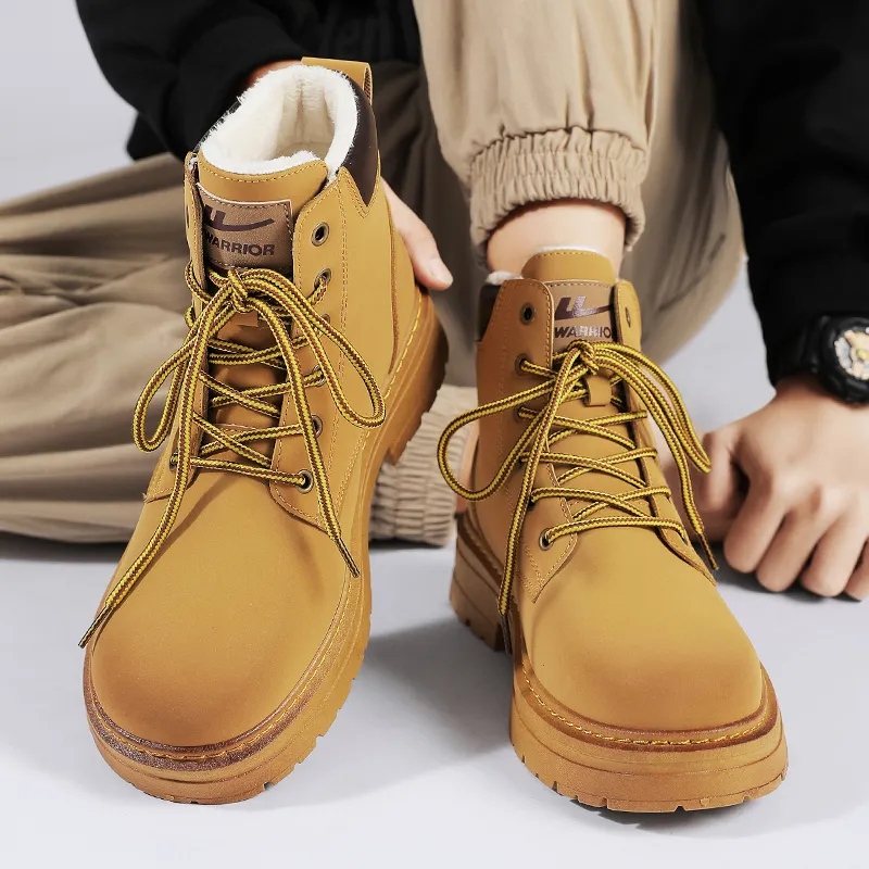 WARRIOR Outdoor Boots Unisex Khaki-4