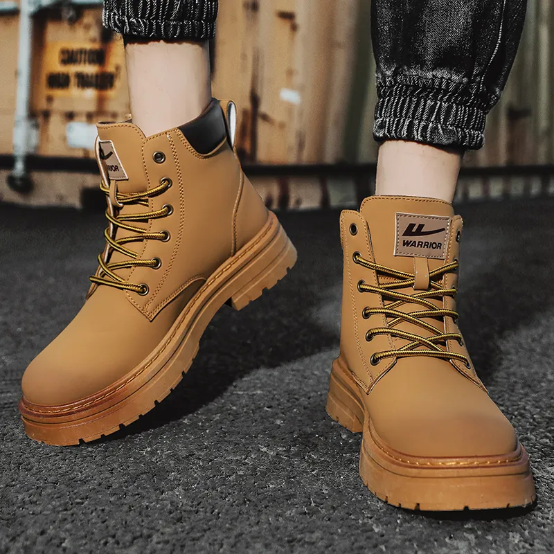 WARRIOR Outdoor Boots Unisex Khaki-20