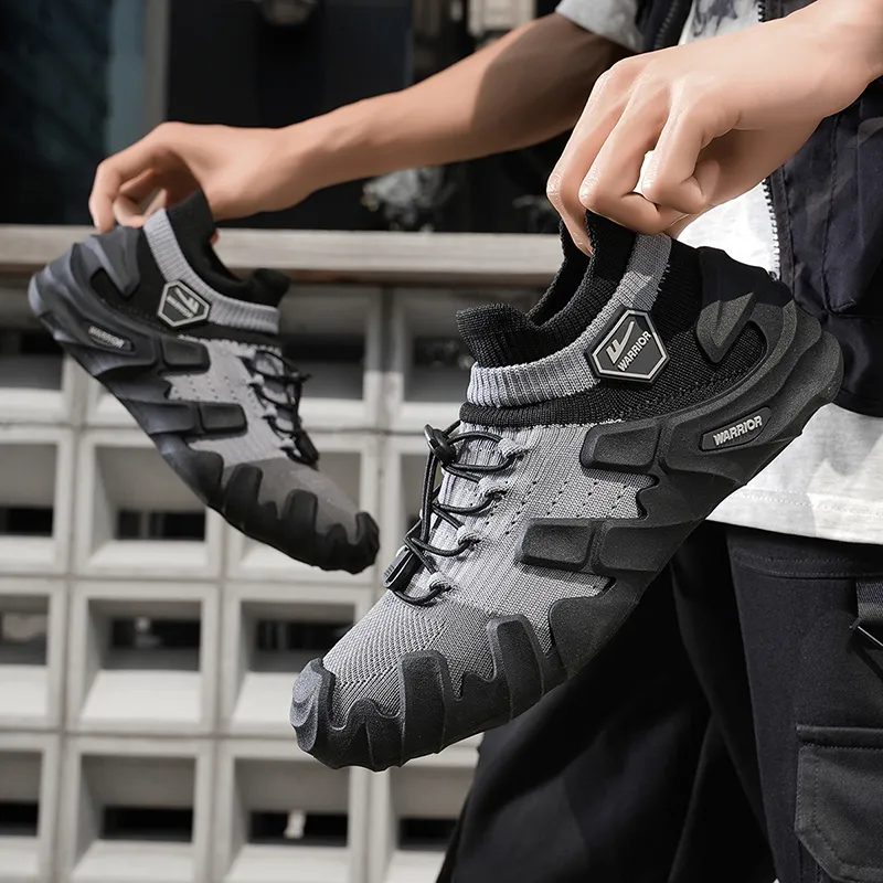Warrior Abrasion Resistant Breathable Coverage Low Top Casual Shoes Men's-4