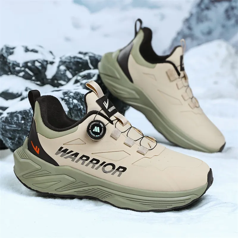 Warrior Anti Slip Wear Resistant Low Top Running Shoes Men's-9