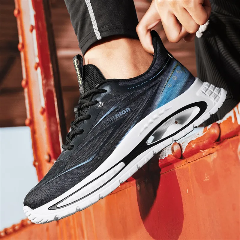Warrior Lightweight And Breathable Low Top Casual Running Shoes Men's-20