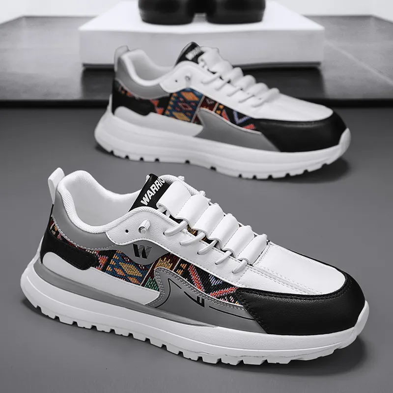 Warrior Cushioning, Lightweight, Breathable Chunky Sneakers Men's-5