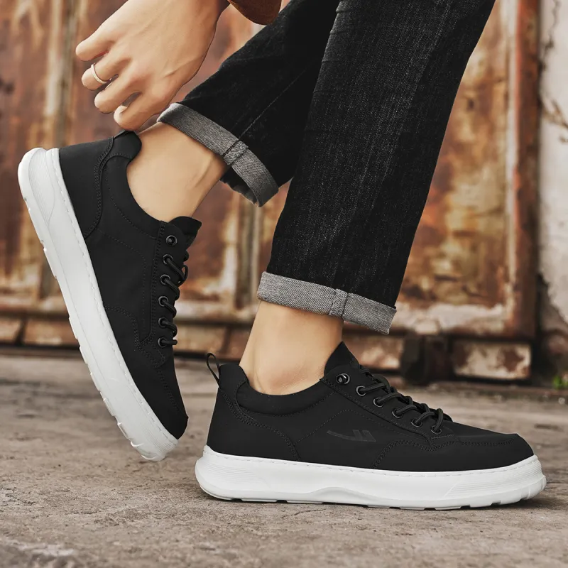 Warrior Abrasion Resistant Lightweight Height Increasing Low Top Casual Shoes Men's-13