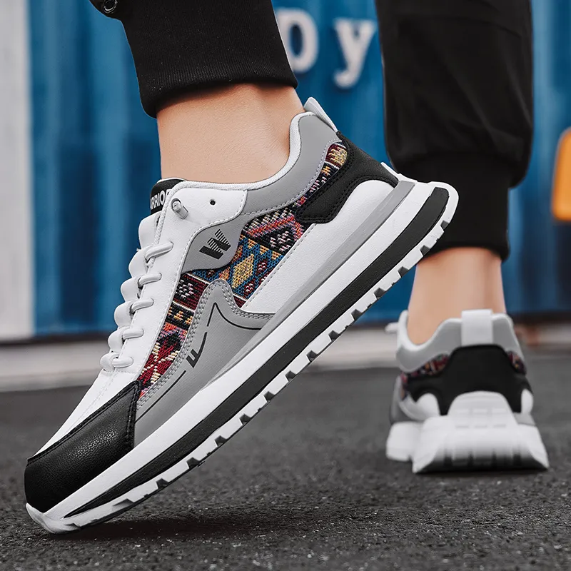 Warrior Cushioning, Lightweight, Breathable Chunky Sneakers Men's-6