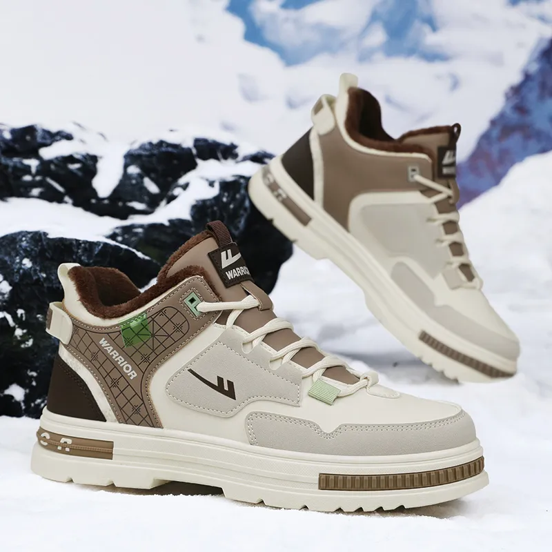 WARRIOR Martin Boots Men Beige/Brown/Green/Gray/Black/Orange-2