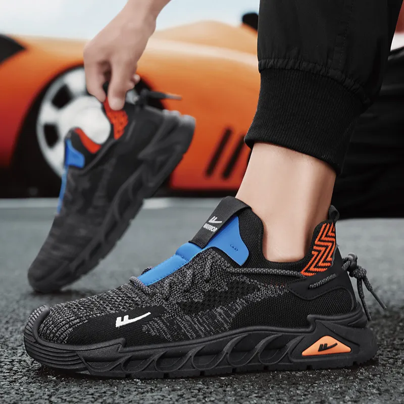 Warrior Lightweight And Breathable Low Top Casual Shoes Men's-20