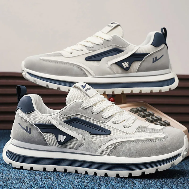 Warrior Cushioned Wear-Resistant Lightweight Chunky Sneakers Men's-11