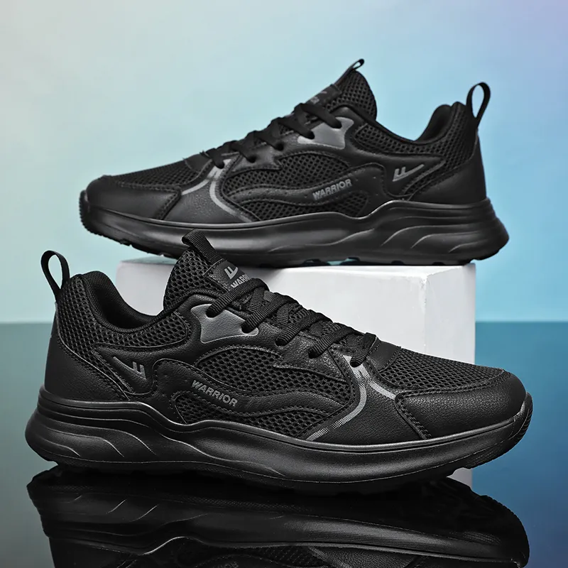 Warrior Wear resistant And Lightweight Low Top Casual Running Shoes Unisex-14