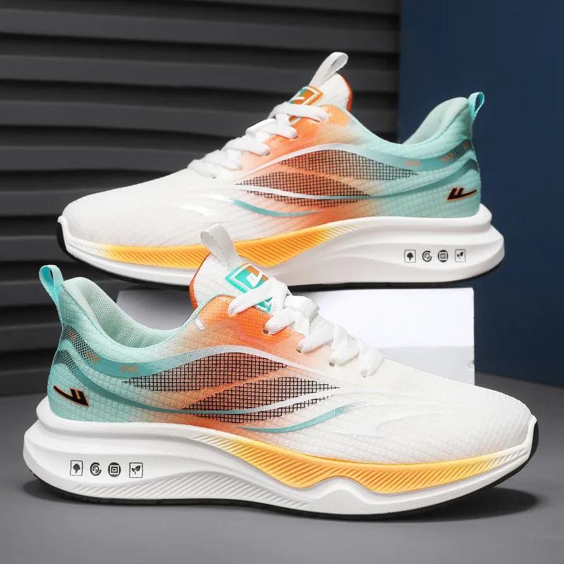 Warrior Abrasion Resistant Breathable Low Top Casual Running Shoes Men's-4
