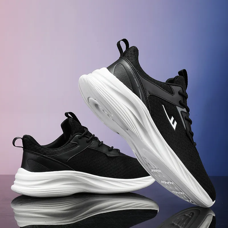 Warrior Anti Slip Wear Resistant Breathable Lightweight Rebound Low Top Running Shoes Unisex-5