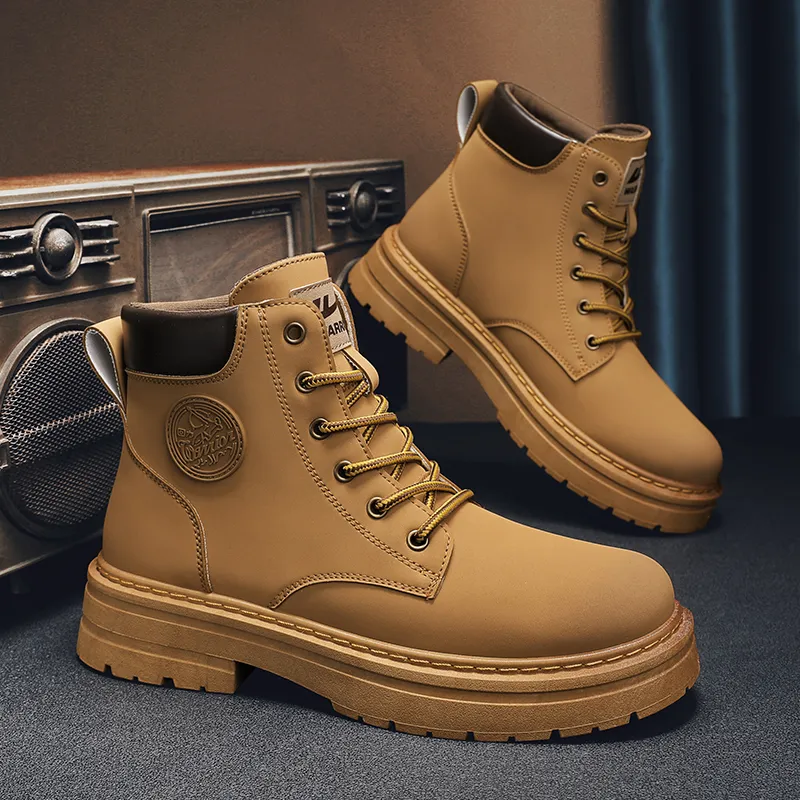 WARRIOR Outdoor Boots Unisex Khaki-21