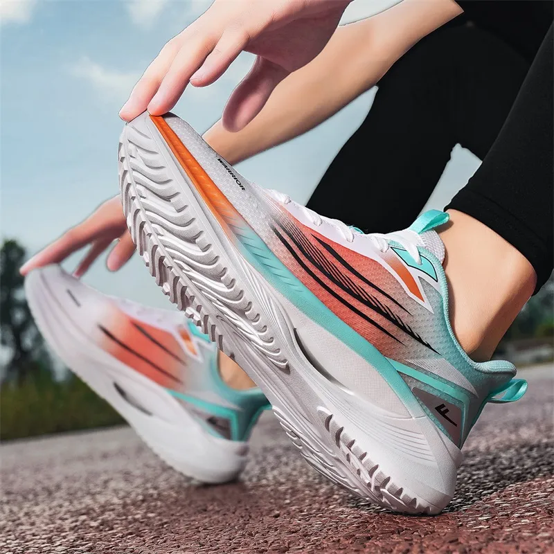 Warrior Cushioning Lightweight Abrasion Resistant Low Top Casual Running Shoes Men's-13