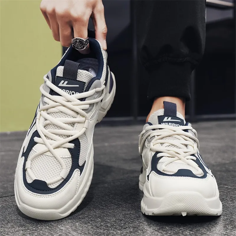 Warrior Durable Lightweight And Breathable Chunky Sneakers Men's-13