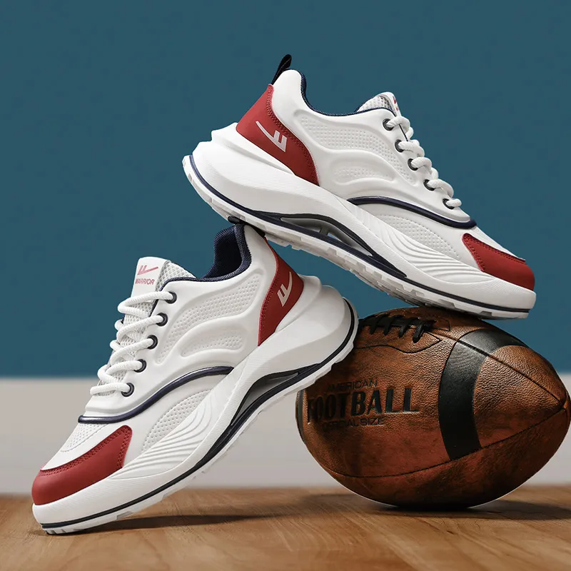 Warrior Lightweight Rebound Anti Rollover Low Top Casual Running Shoes Men's-12