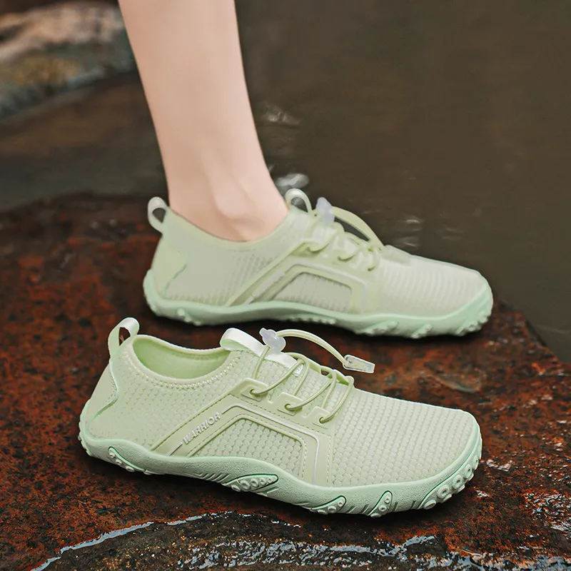 WARRIOR Casual Shoes Unisex Low Top Pink/Green/Neon Green/Black-15
