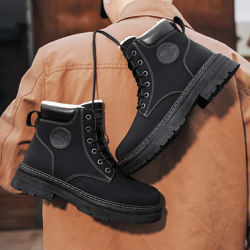 WARRIOR Outdoor Boots Unisex Khaki-13