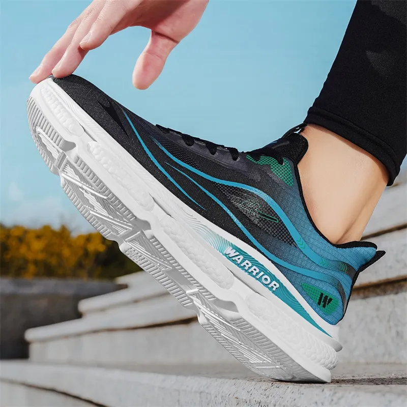 Warrior Breathable Lightweight Rebound Low Top Physical Fitness Test, Physical Exam, And Training Running Shoes Men's-20