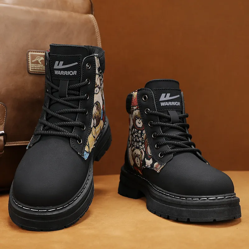 WARRIOR Outdoor Boots Unisex Khaki-88