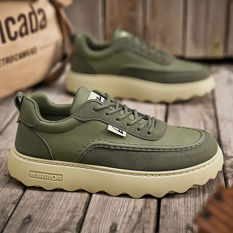 Warrior Shock Absorbers With Slip Resistant And Abrasion Resistant Properties Low Top Casual Shoes Men's-10