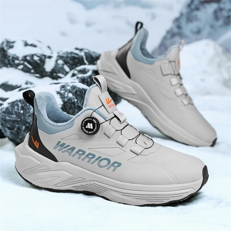 Warrior Anti Slip Wear Resistant Low Top Running Shoes Men's-2