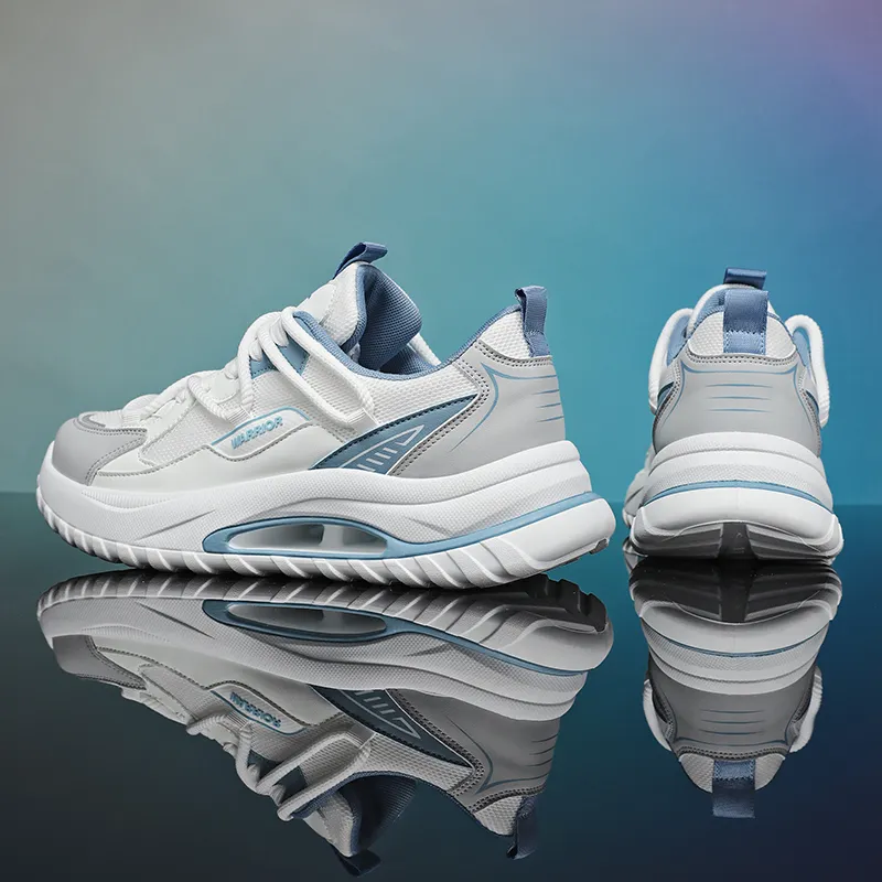 Warrior Abrasion Resistant Height Increasing Low Top Chunky Sneakers Men's-6
