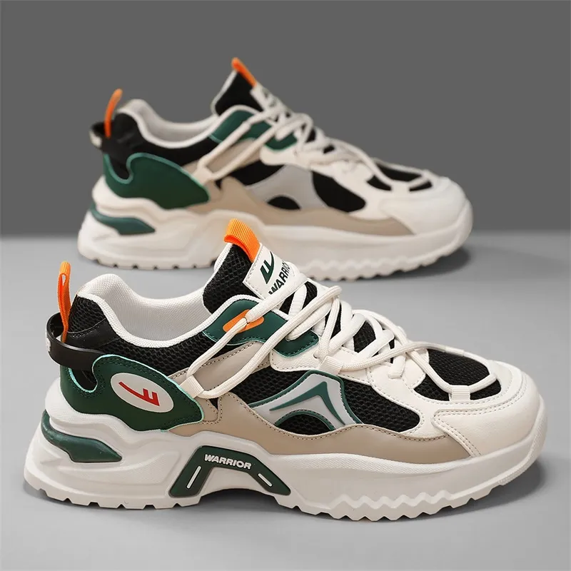 Warrior Durable Lightweight And Breathable Chunky Sneakers Men's-19