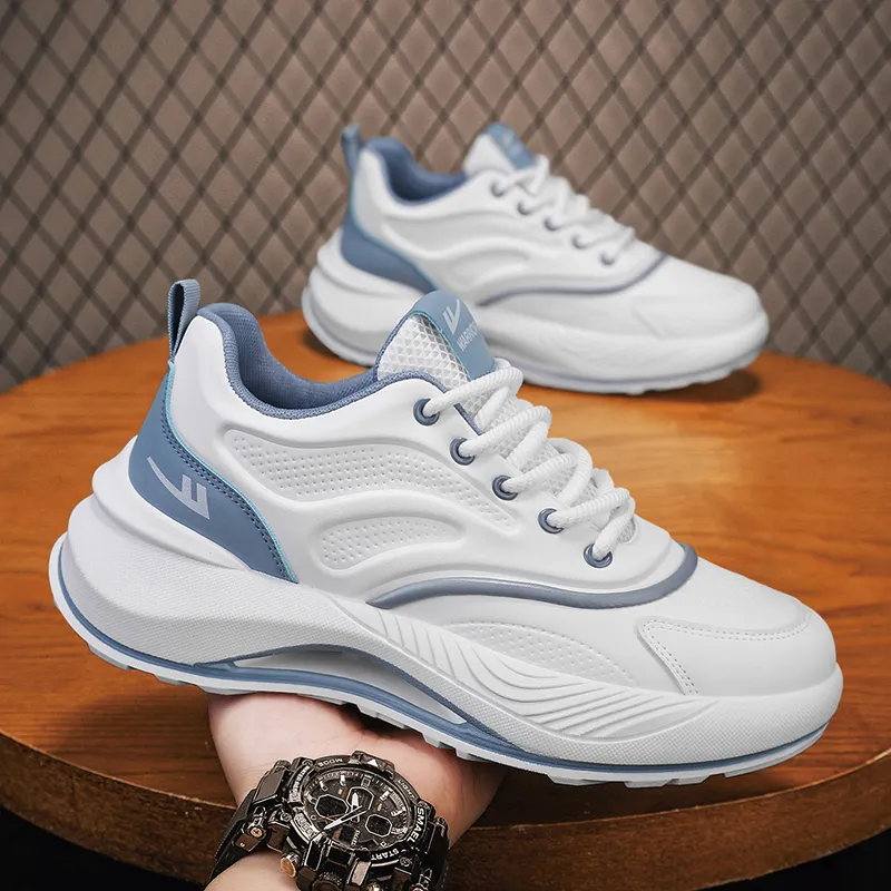 Warrior Lightweight Rebound Anti Rollover Low Top Casual Running Shoes Men's-5