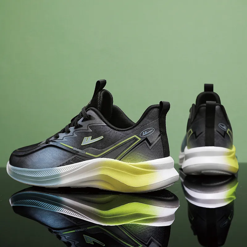 Warrior Non-slip Breathable And Wear-resistant Low-Top Casual Running Shoes Men's-16