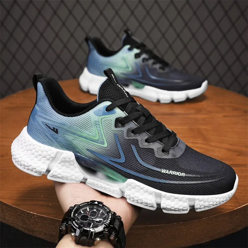 Warrior Cushioning Support Lightweight Low-Top Casual Running Shoes Men's-20